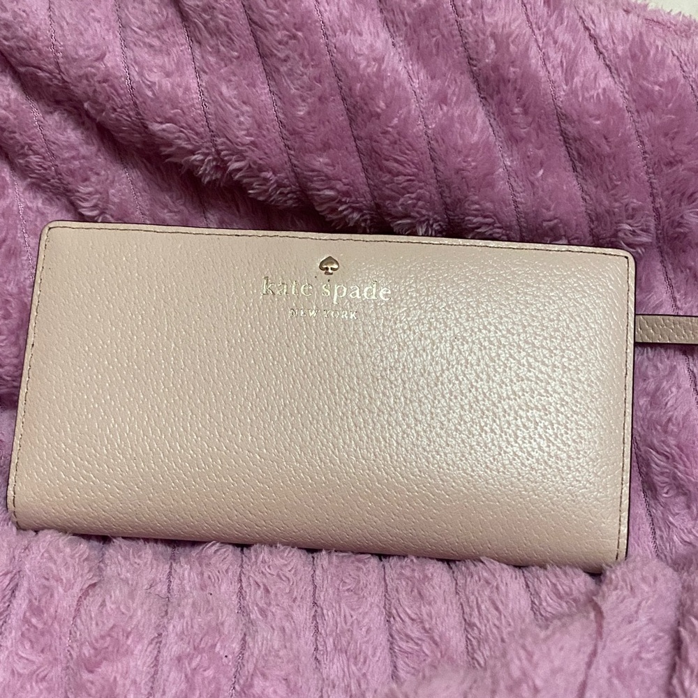Kate Spade Blush Leather Wallet